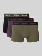 Boxershort met band met label in een set van 3 stuks