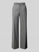 Pantalon met persplooien, model 'LEANDRAA'