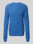 Gebreide pullover met ronde hals