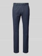 Modern fit pantalon met riemlussen, model 'Sergio'