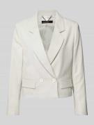 Regular fit blazer met klepzakken