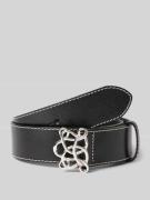 Leren riem met applicatie