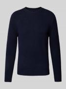 Gebreide pullover met ronde hals, model 'ZAC'