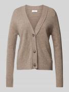 Regular fit cardigan van wol met V-hals