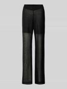 Broek in metallic, model 'Olly'