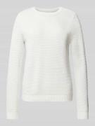 Gebreide pullover met effectgaren, model 'DALO'