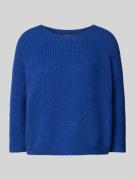 Gebreide pullover met ronde hals, model 'XENO'