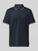 Poloshirt met labelprint