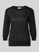 Gebreide pullover met effectgaren, model 'GLITTA'