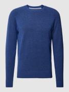 Gebreide pullover met ronde hals