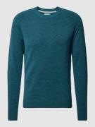 Gebreide pullover met ronde hals