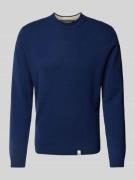 Gebreide pullover met labeldetails