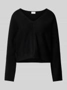 Gebreide pullover met ribboorden, model 'ADALIN'