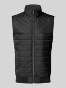 Bodywarmer met opstaande kraag