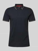 Slim fit poloshirt met logostitching, model 'G-Style'