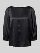 Regular fit blouse met 3/4-mouwen