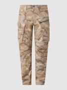 Tapered fit cargobroek met camouflagemotief, model 'Rovic'