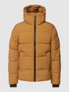 Gewatteerd jack met capuchon, model 'CRINKLE NYLON PUFFER JACK'