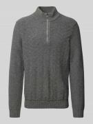 Gebreide pullover van scheerwol, model 'DIAMOND ALBANY'