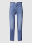 Regular fit jeans met labelpatch, model 'Cadiz'