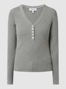 Pullover van viscosemix, model 'Alesia'