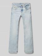 Flared cut jeans in 5-pocketmodel