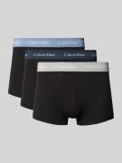 Boxershort van viscose met label in band in een set van 3 stuks