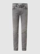 Slim fit jeans van denim, model 'Morten'