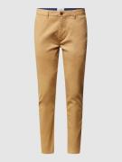 Super slim fit chino met stretch