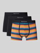 Boxershort met elastische band met logo in een set van 3 stuks