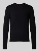 Gebreide pullover met ronde hals, model 'San Cody'