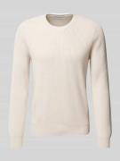 Gebreide pullover met ronde hals