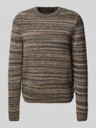 Gebreide pullover met ronde hals, model 'PATELEY'