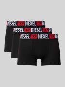 Boxershort met elastische band met logo in een set van 3 stuks