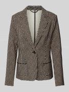 Blazer met opgestikte zakken