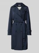 Trenchcoat met platte kraag