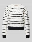 Gebreide pullover met structuurmotief, model 'GETTONE'