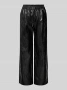 Stoffen broek met elastische band, model 'PLUTONE'