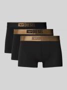 Boxershort met elastische band met logo in een set van 3 stuks, model ...