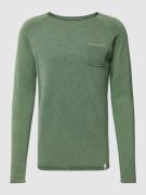 Gebreide pullover met ronde hals, model 'GARMENT'