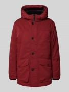 Parka met afneembare capuchon