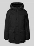 Parka met afneembare capuchon