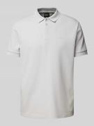 Poloshirt met labelprint