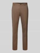 Regular fit pantalon met viscose, model 'NEIL'