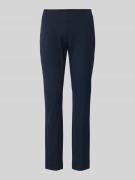 Skinny fit stoffen broek met elastische band, model 'KESLINA'