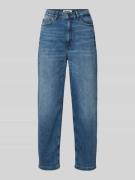 Mom fit jeans in 5-pocketmodel, model 'FLOWN'