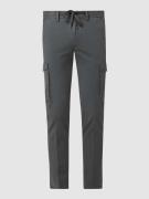 Shaped fit cargobroek met stretch, model 'Stig'