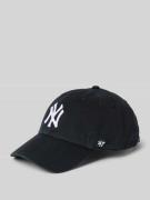 Baseballpet met labelstitching, model 'New York Yankees'