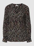 Blouse met all-over motief