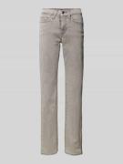 Straight fit jeans met viscose, model '314'